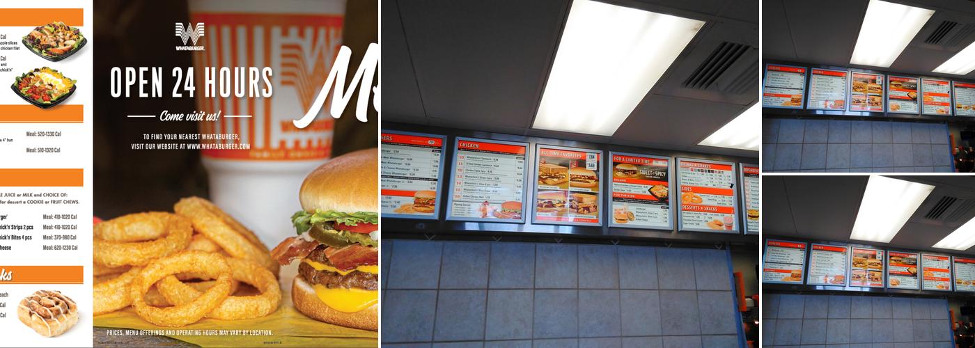 Whataburger Menu