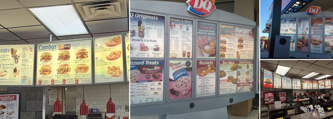 Dairy Queen Menu