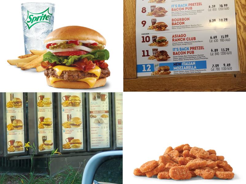 Wendy's Menu
