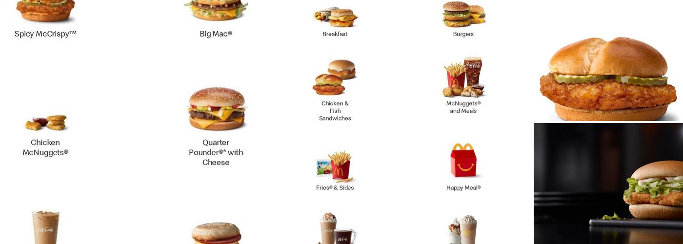 McDonald's Menu