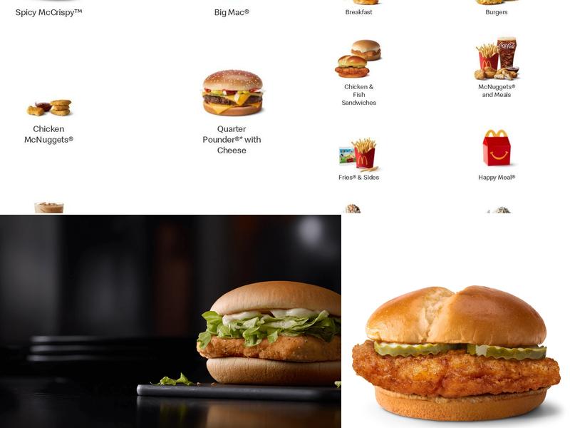 McDonald's Menu