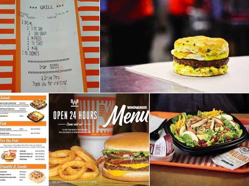 Whataburger Menu