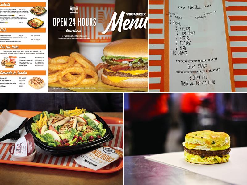Whataburger Menu
