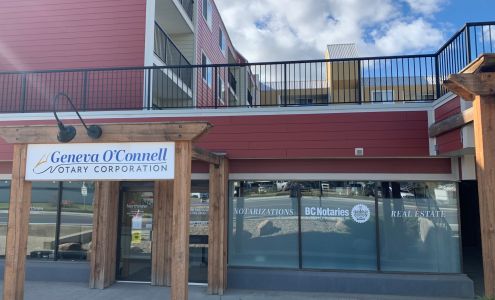 Geneva O'Connell Notary Corporation 10109 13 St #6, Dawson Creek British Columbia V1G 4R4