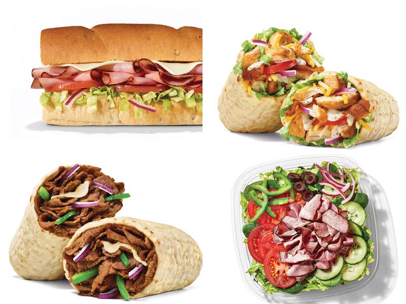 Subway Menu