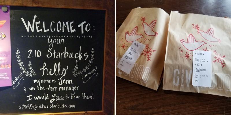 Starbucks Menu