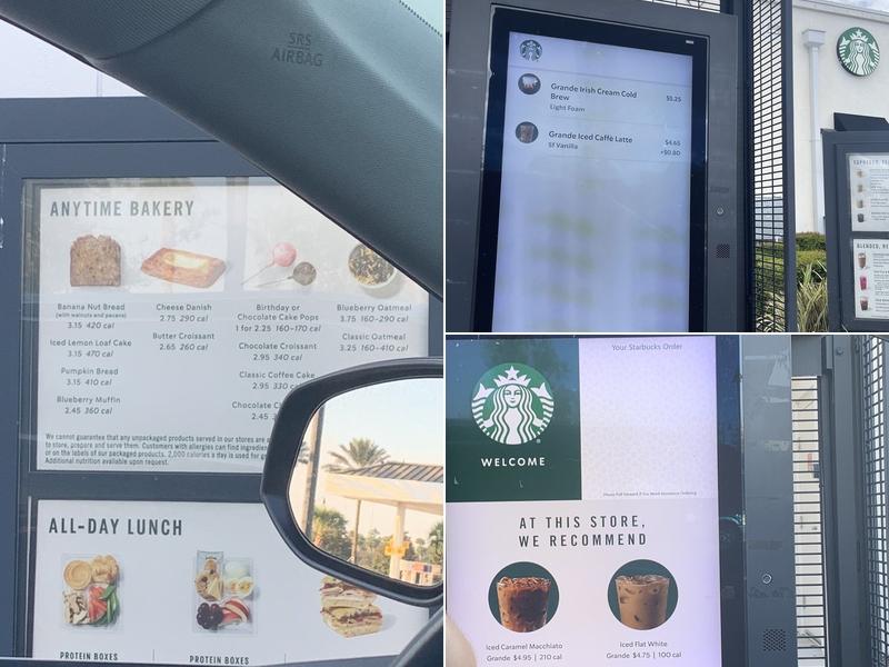 Starbucks Menu