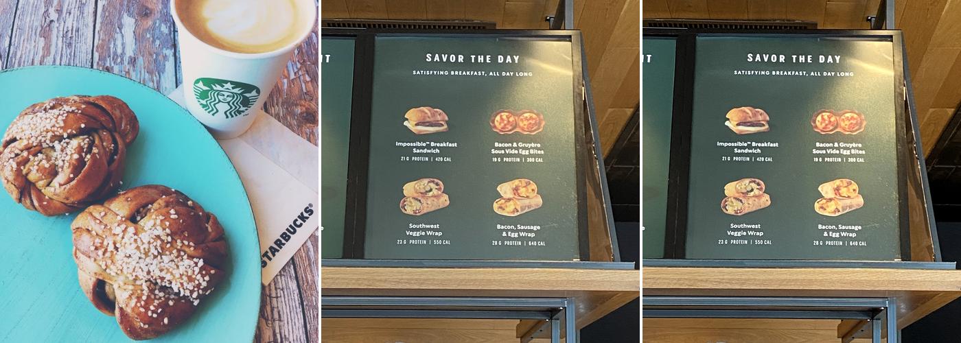 Starbucks Menu