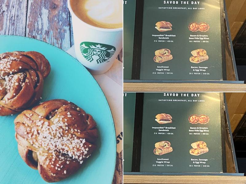 Starbucks Menu