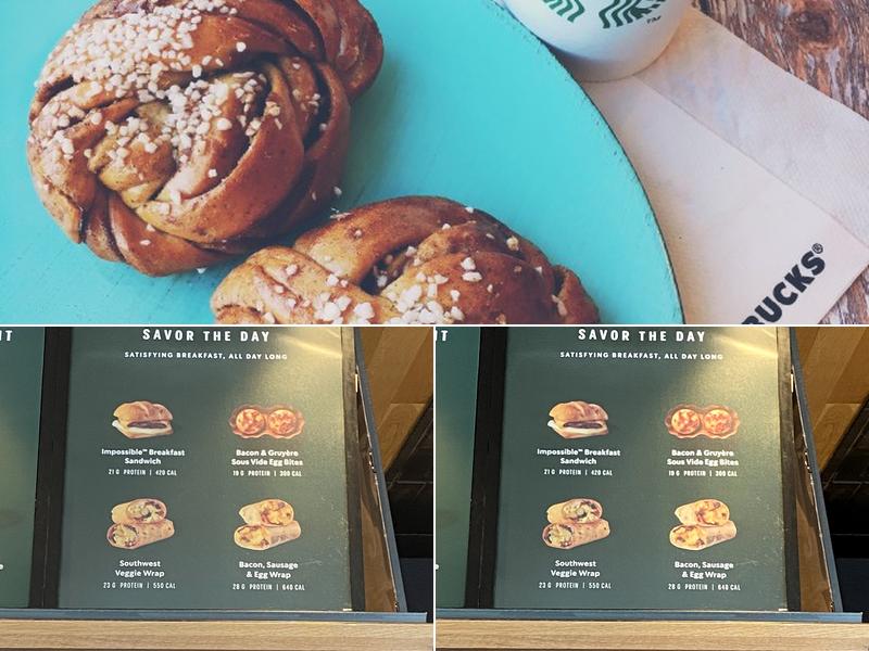 Starbucks Menu