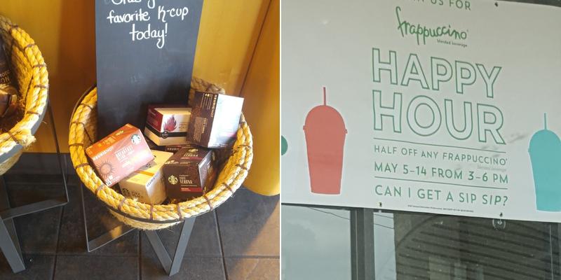 Starbucks Menu