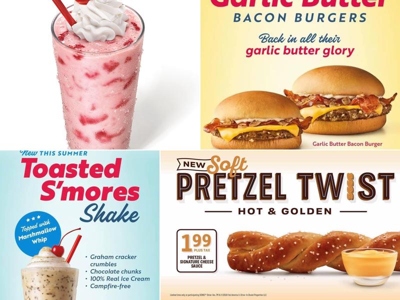 Sonic Drive-In Menu