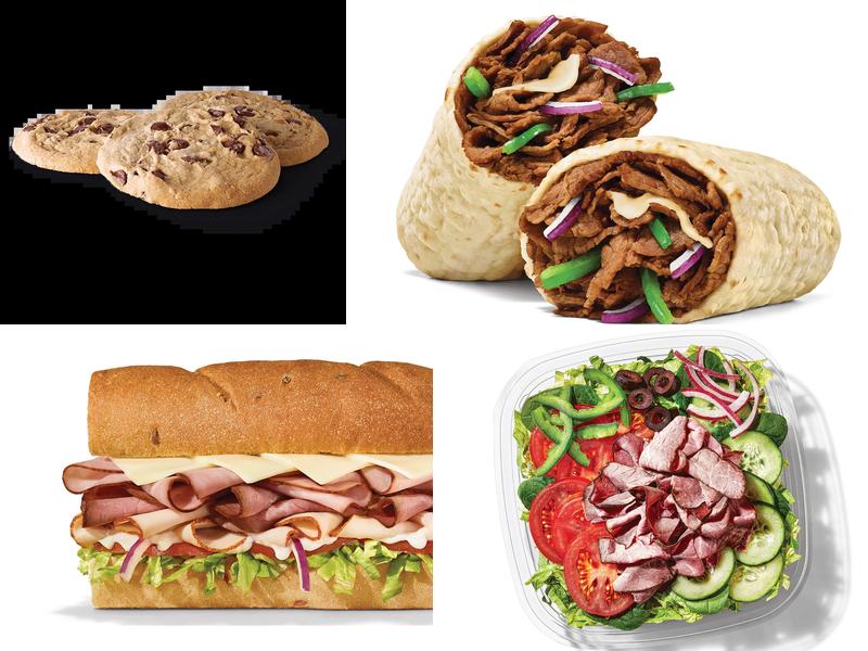 Subway Menu