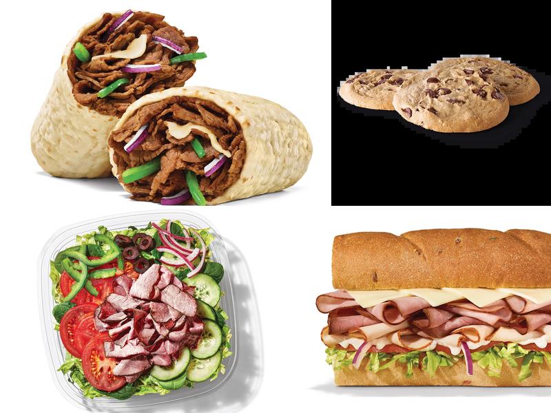 Subway Menu
