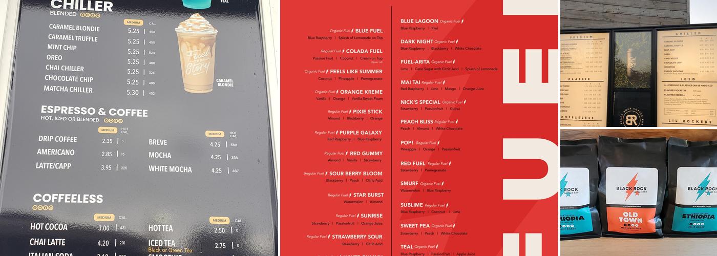 Black Rock Coffee Bar Menu