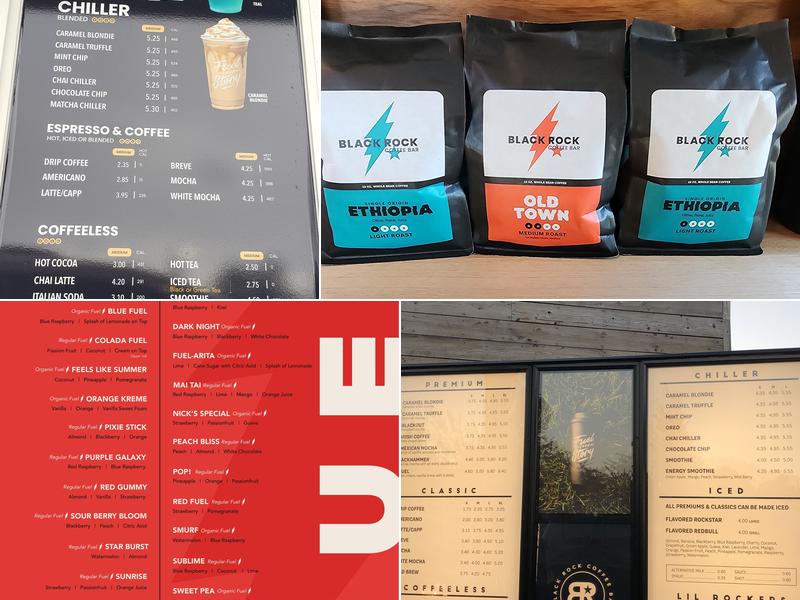 Black Rock Coffee Bar Menu