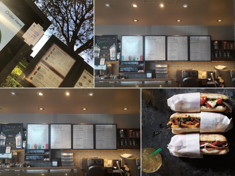 Starbucks Menu