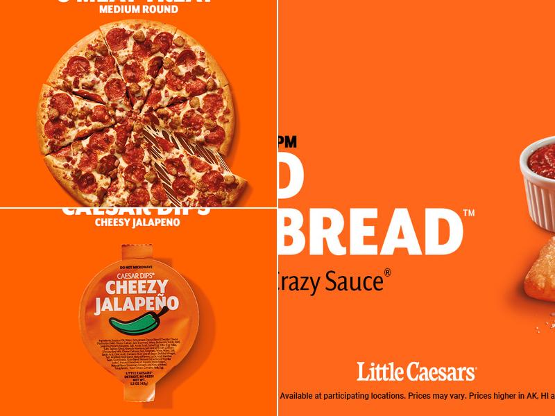 Little Caesars Pizza Menu