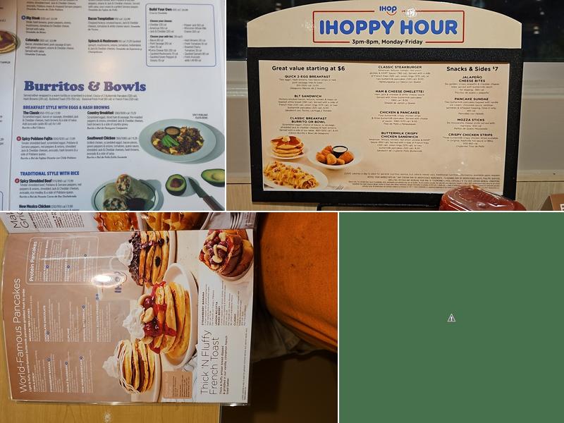 IHOP Menu