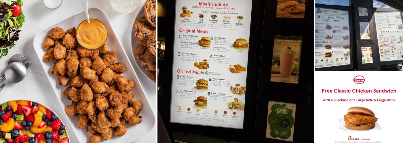 Chick-fil-A Menu