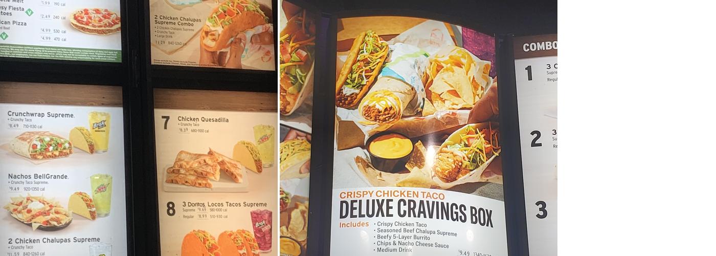 Taco Bell Menu