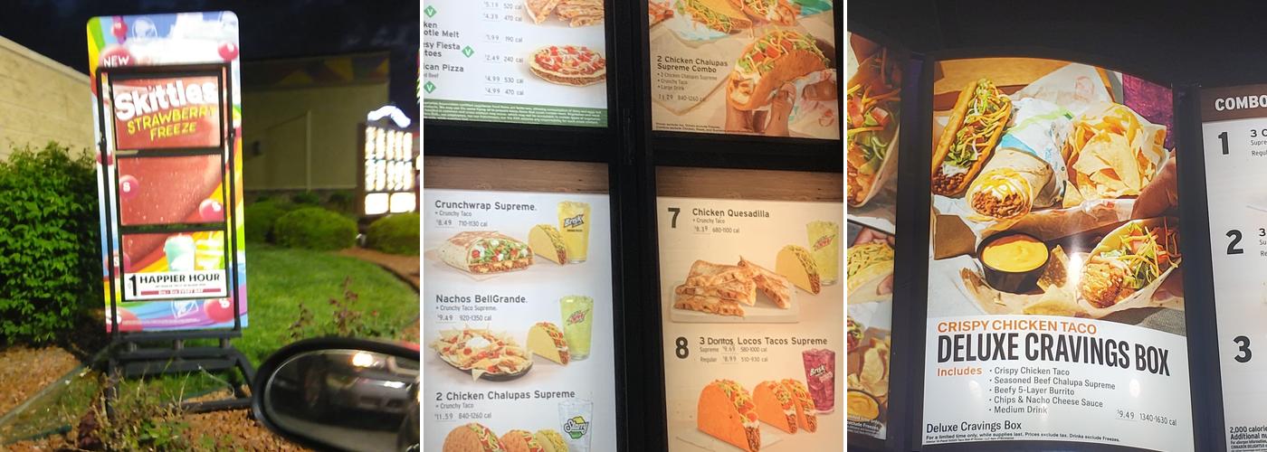 Taco Bell Menu