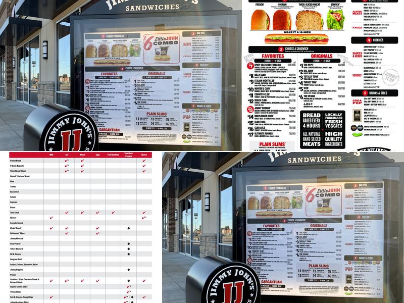 Jimmy John's Menu