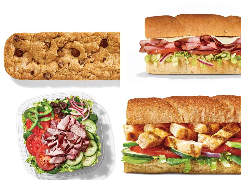Subway Menu