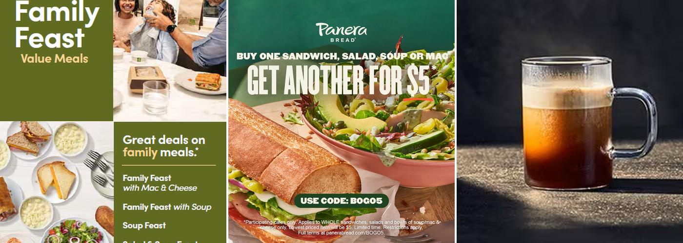 Panera Bread Menu