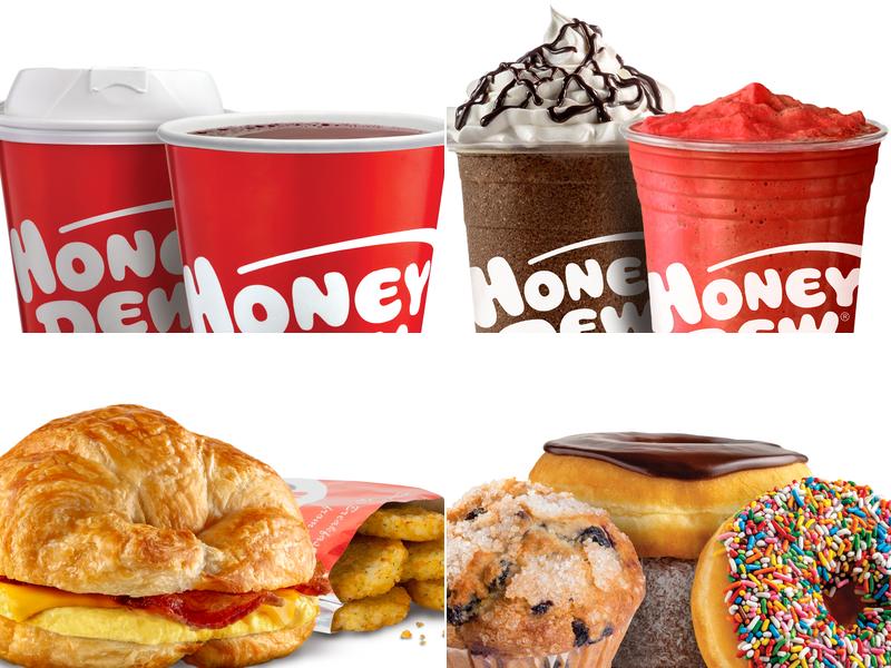 Honey Dew Donuts Menu