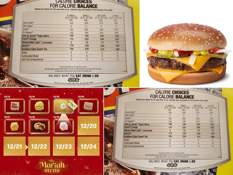 McDonald's Menu