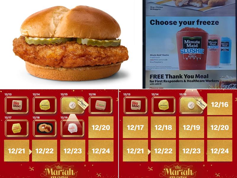 McDonald's Menu