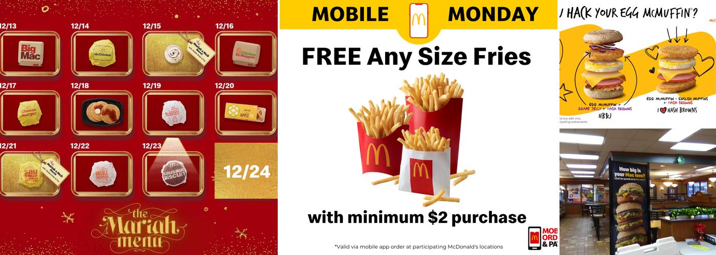 McDonald's Menu