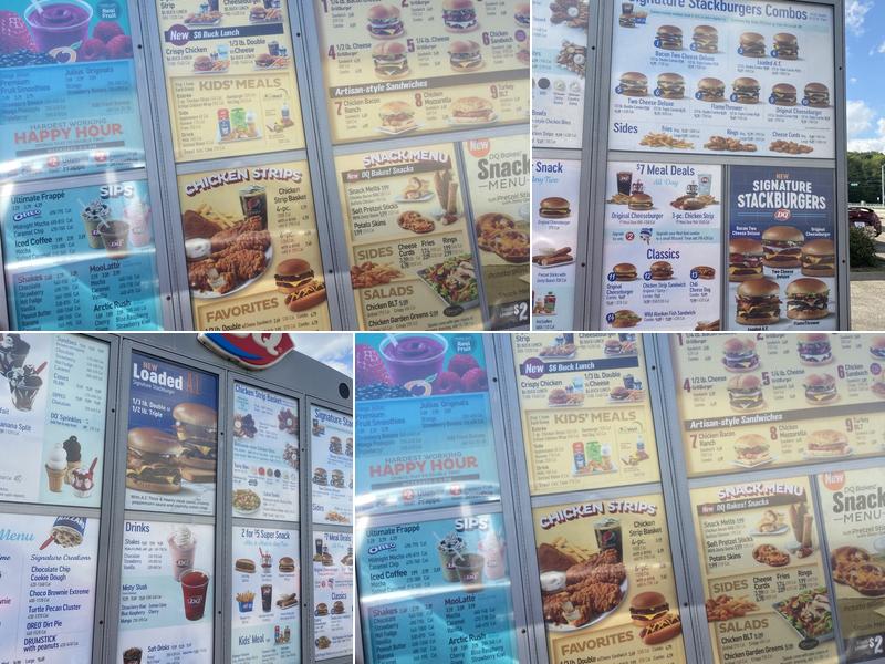 Dairy Queen Grill & Chill Menu