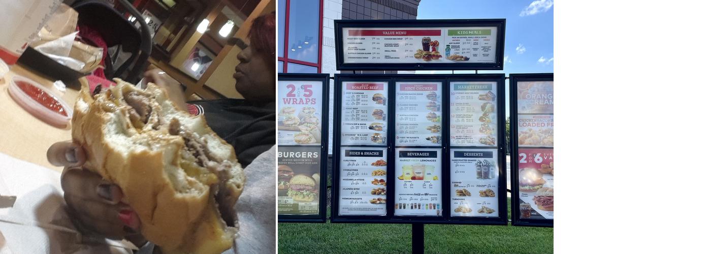 Arby's Menu