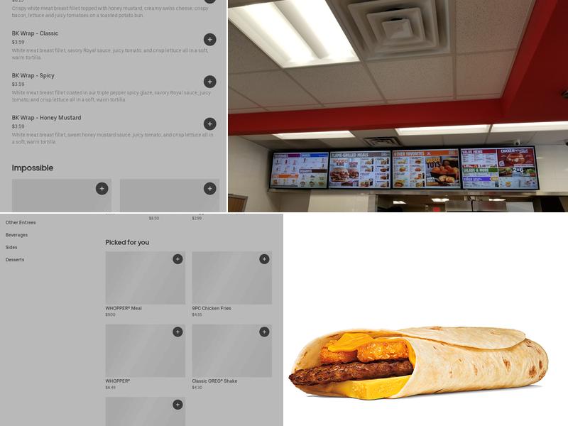 Burger King Menu