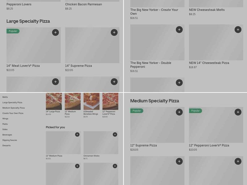 Pizza Hut Menu