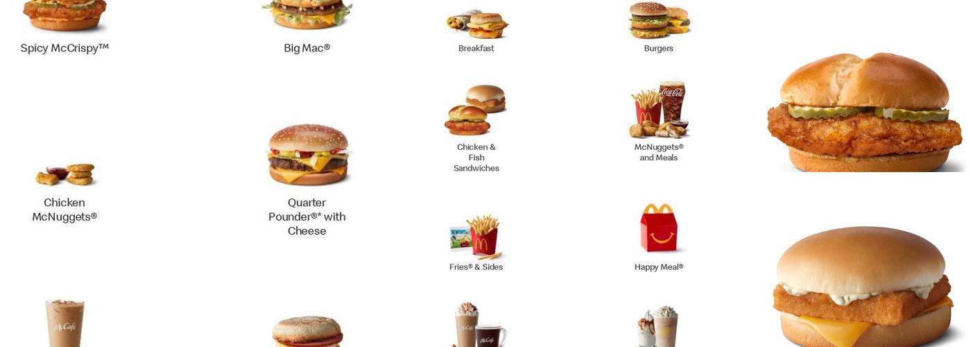 McDonald's Menu
