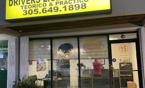 EXAMEN TEORICO Y PRACTICO - TRAFFIC SCHOOL INC