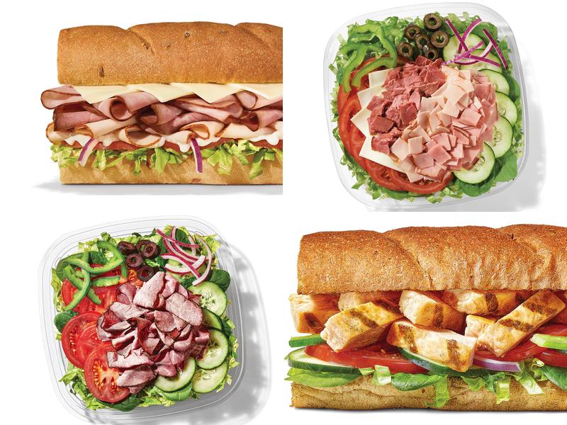 Subway Menu