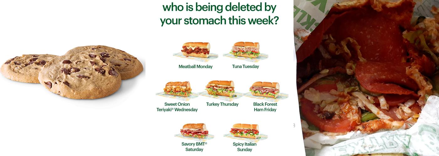 Subway Menu
