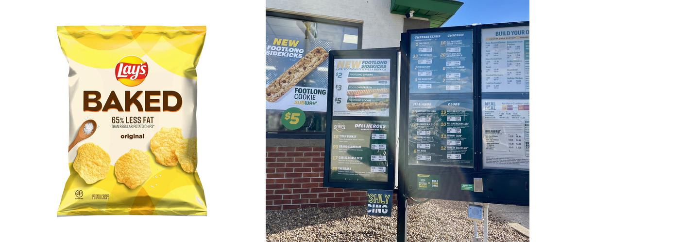 Subway Menu