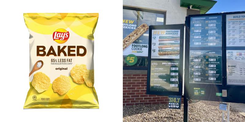 Subway Menu