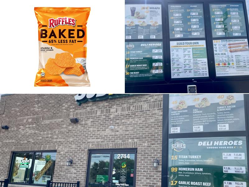 Subway Menu