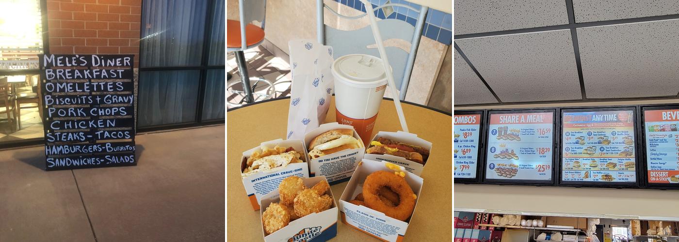 White Castle Menu