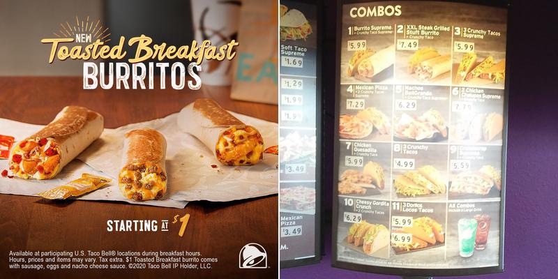Taco Bell Menu