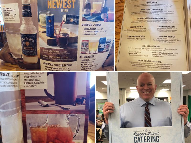 Cracker Barrel Old Country Store Menu