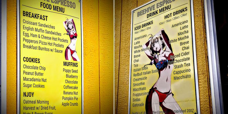 Beehive Espresso Menu