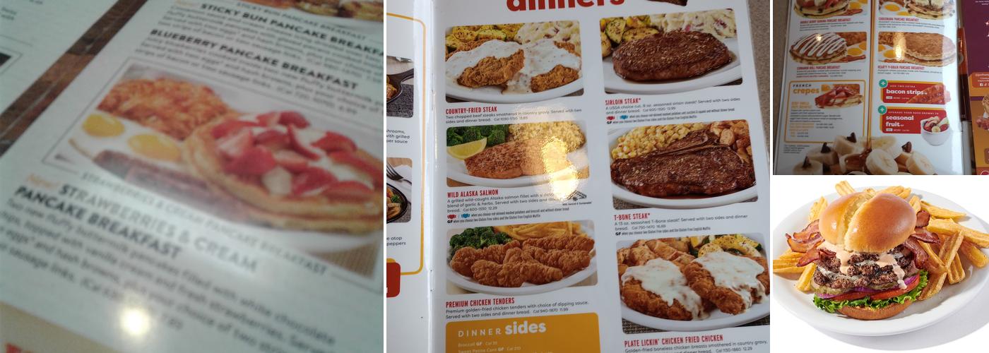 Denny's Menu