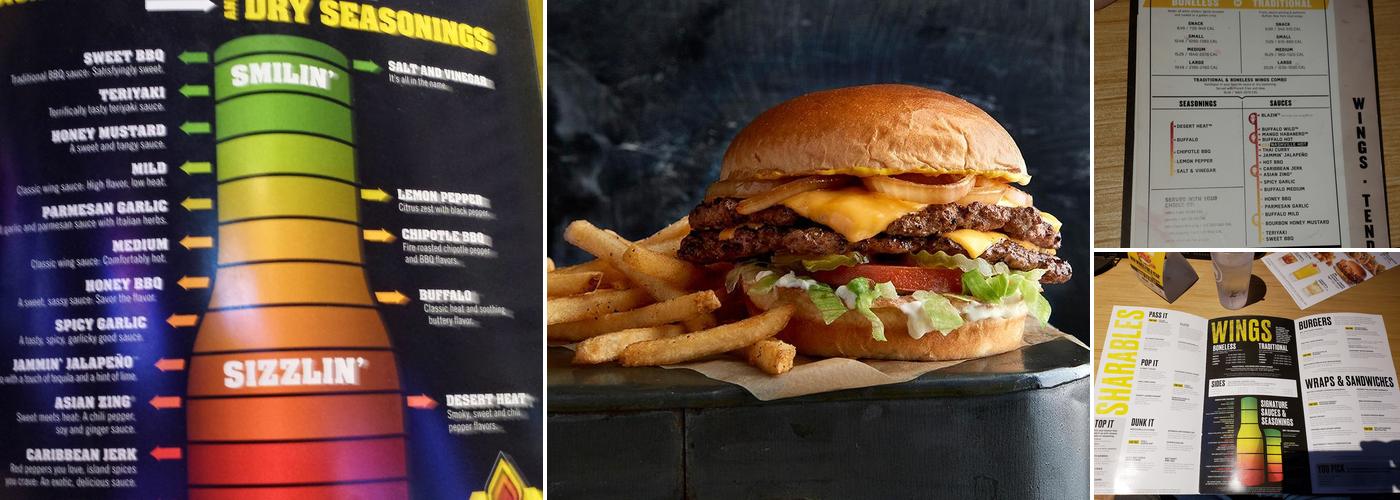 Buffalo Wild Wings Menu